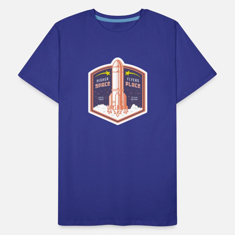 Space Place Rocket - Space Travel T-Shirt, Unisex