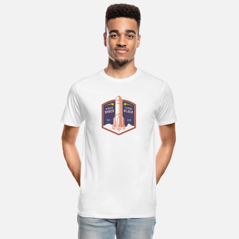 Space Place Rocket - Space Travel T-Shirt, Unisex
