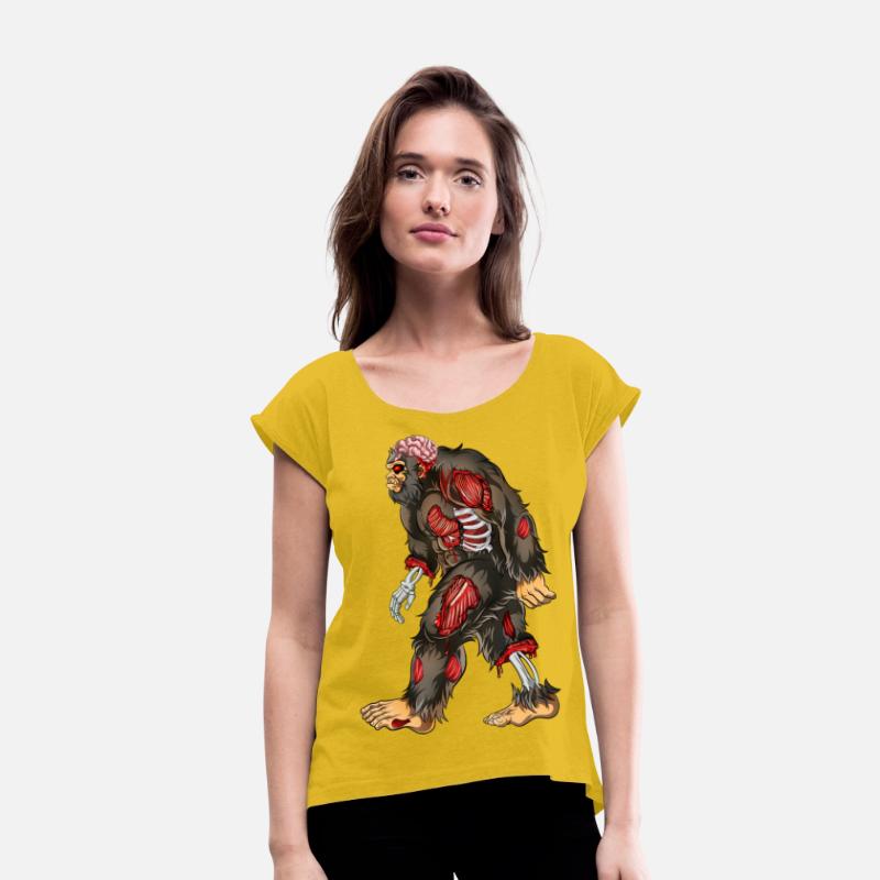 Spooky Zombie Skeleton Bigfoot Halloween 