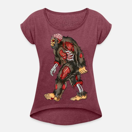 Spooky Zombie Skeleton Bigfoot Halloween 