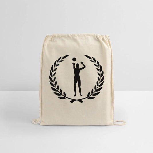 Sport award laurel wreath voleyball ball