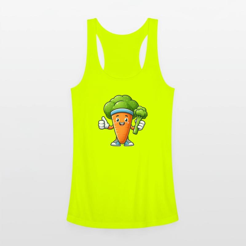 Sporty Carrot Thumbs Up for a Carrot Fan Fitness