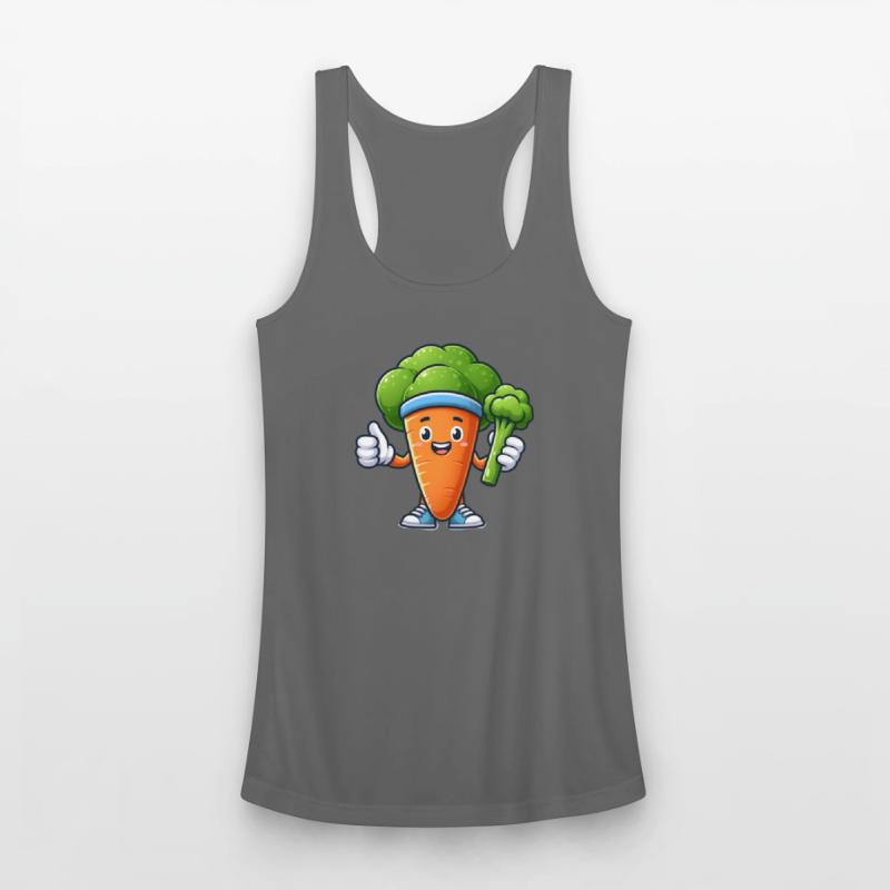 Sporty Carrot Thumbs Up for a Carrot Fan Fitness