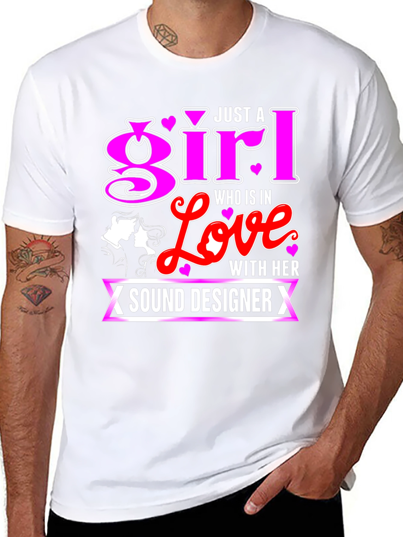 Girl in Love with a Sound Designer T-Shirt