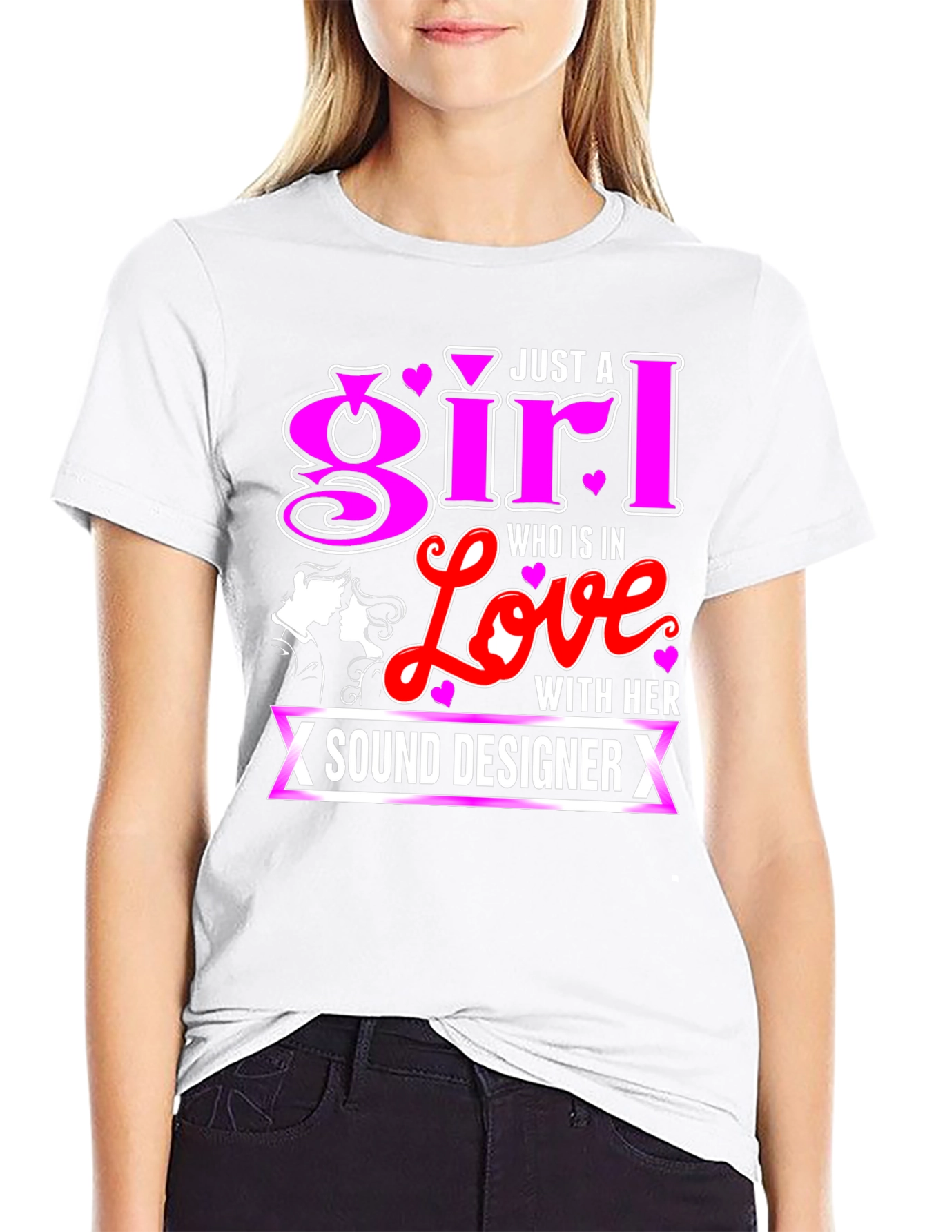 Girl in Love with a Sound Designer T-Shirt