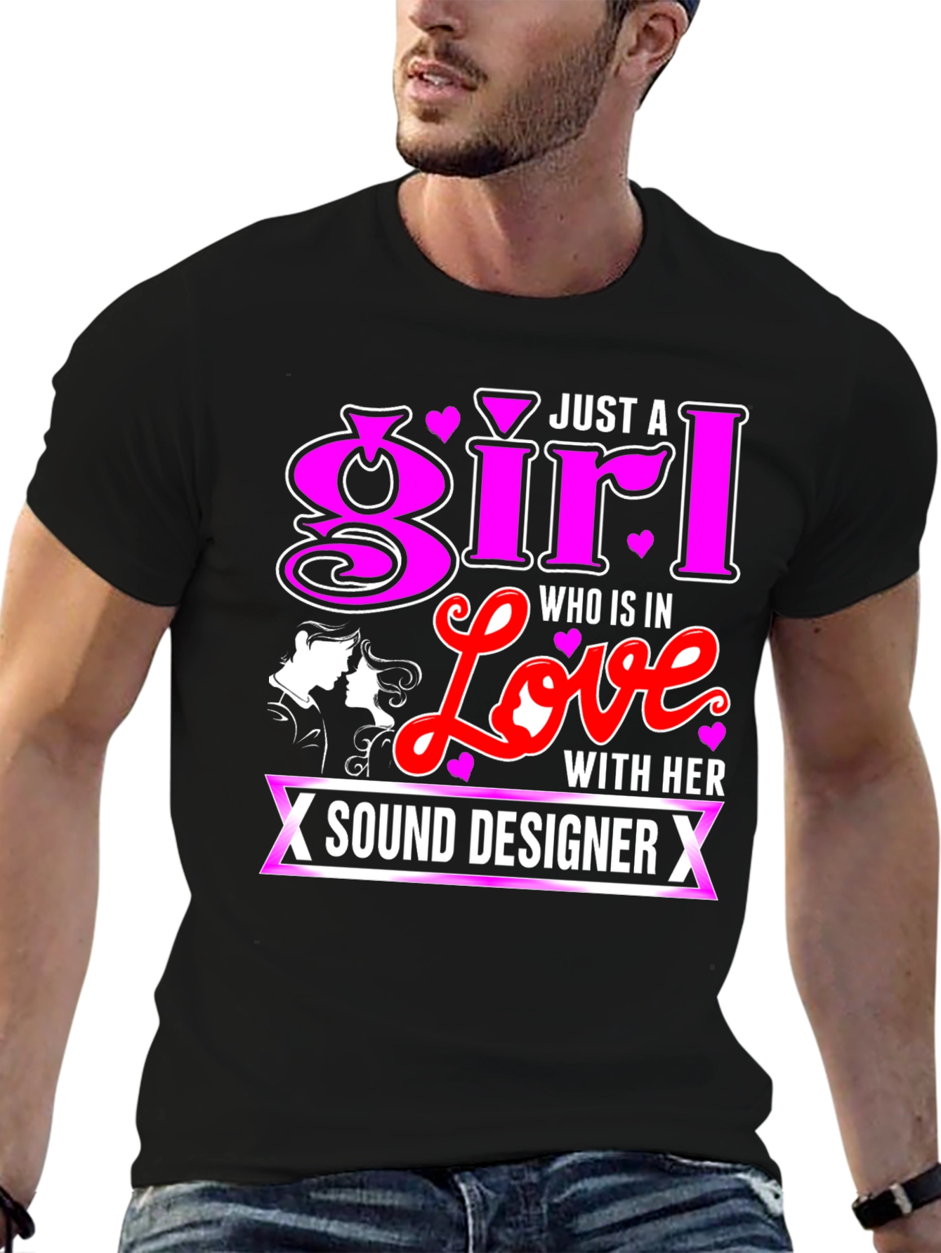 Girl in Love with a Sound Designer T-Shirt