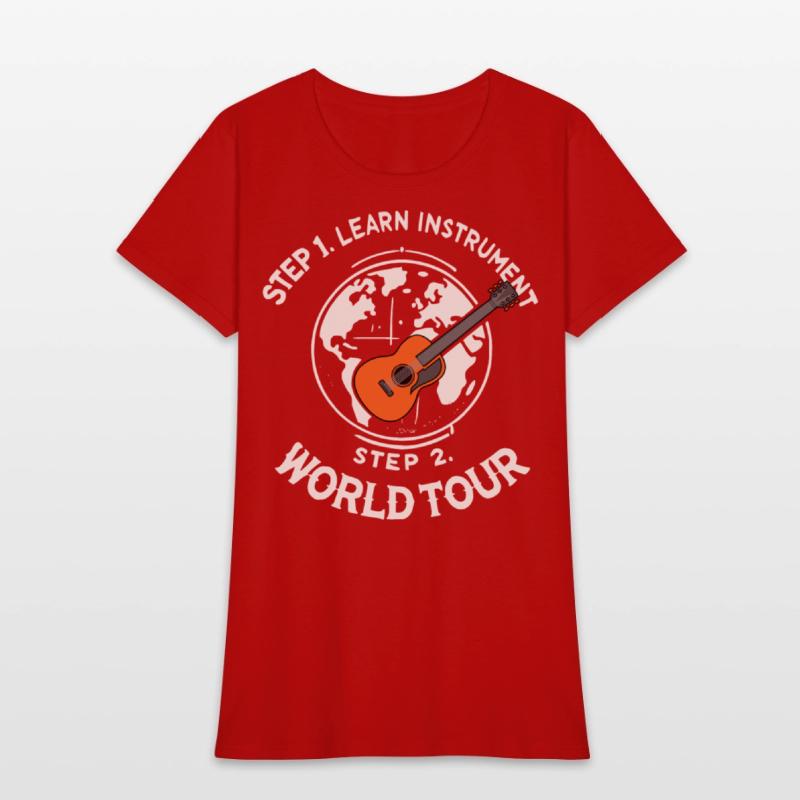 Step 1 Learn instrument Step 2 World Tour