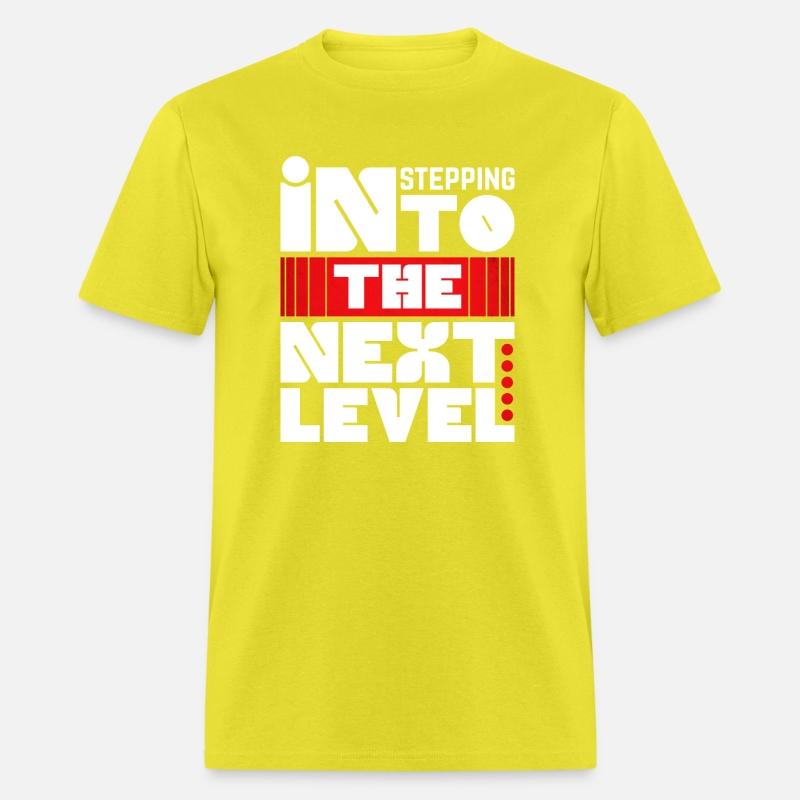 Stepping into the next level motivation life quote