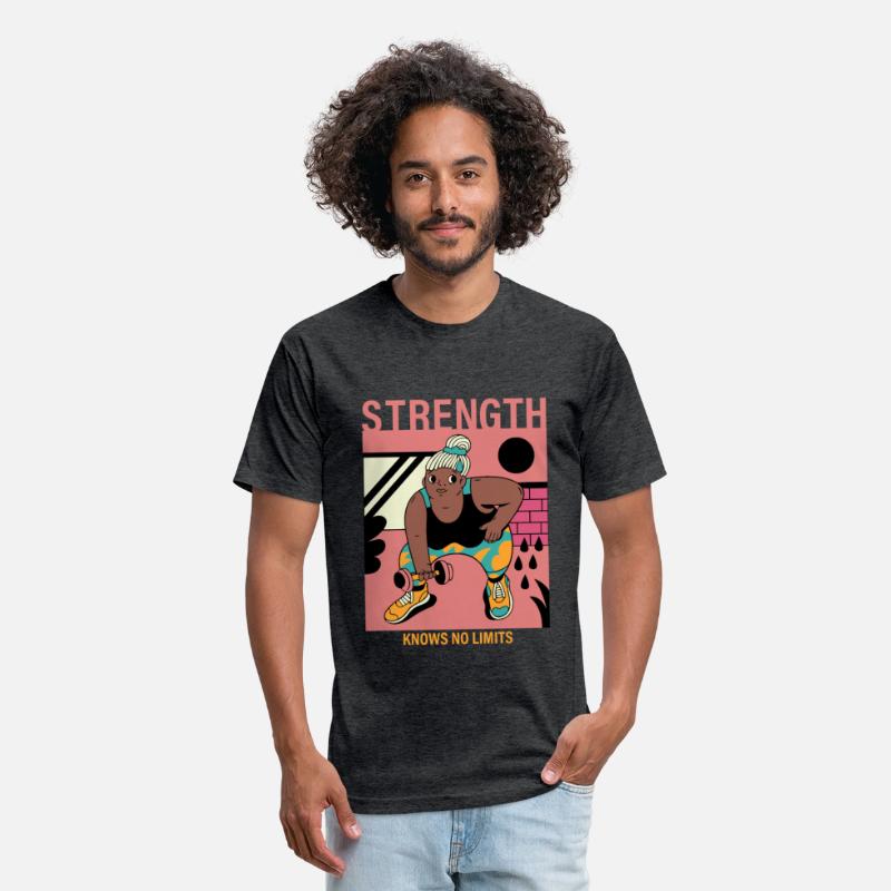 Strength knows no limits, fitness and health motiv