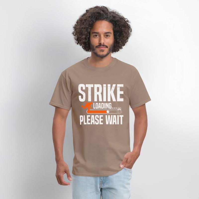 Strike loading...Please wait Bowling Shirt Funny