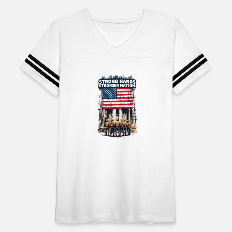 Strong Hands Stronger Nation USA America Pride