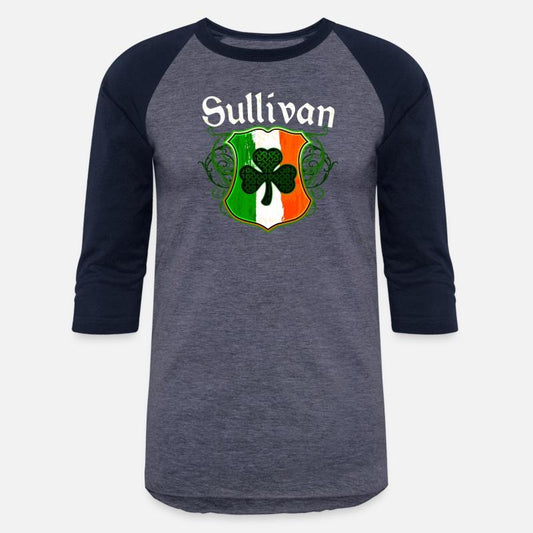 Sullivan Irish Surname Ireland Flag Shamrock