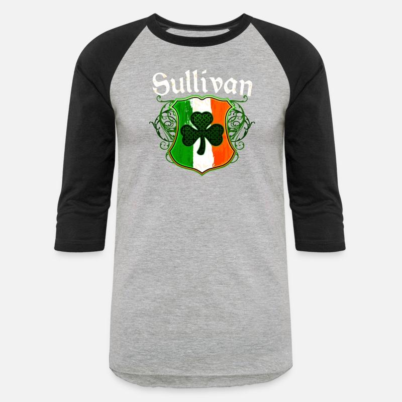 Sullivan Irish Surname Ireland Flag Shamrock