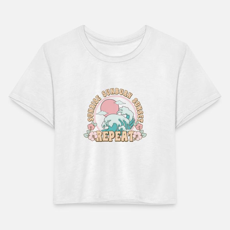 Summer Vibes Pastel girly Vintage Beach Bum