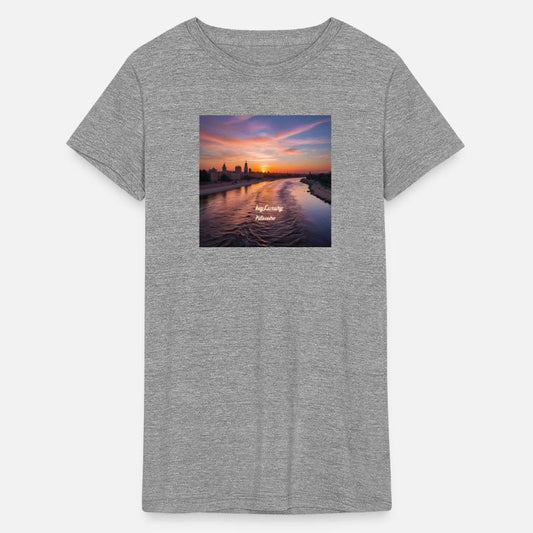 Sunset over Nile River in Cairo