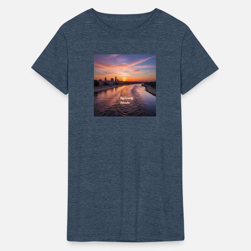 Sunset over Nile River in Cairo