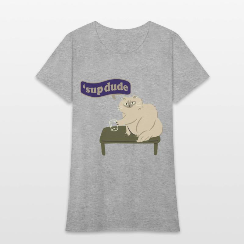 Sup Dude Cat Knocking Vase Over