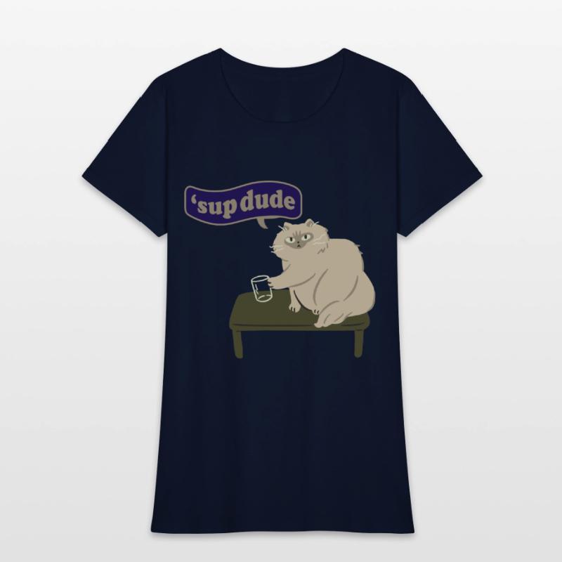 Sup Dude Cat Knocking Vase Over