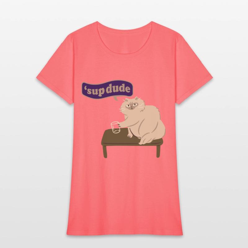 Sup Dude Cat Knocking Vase Over