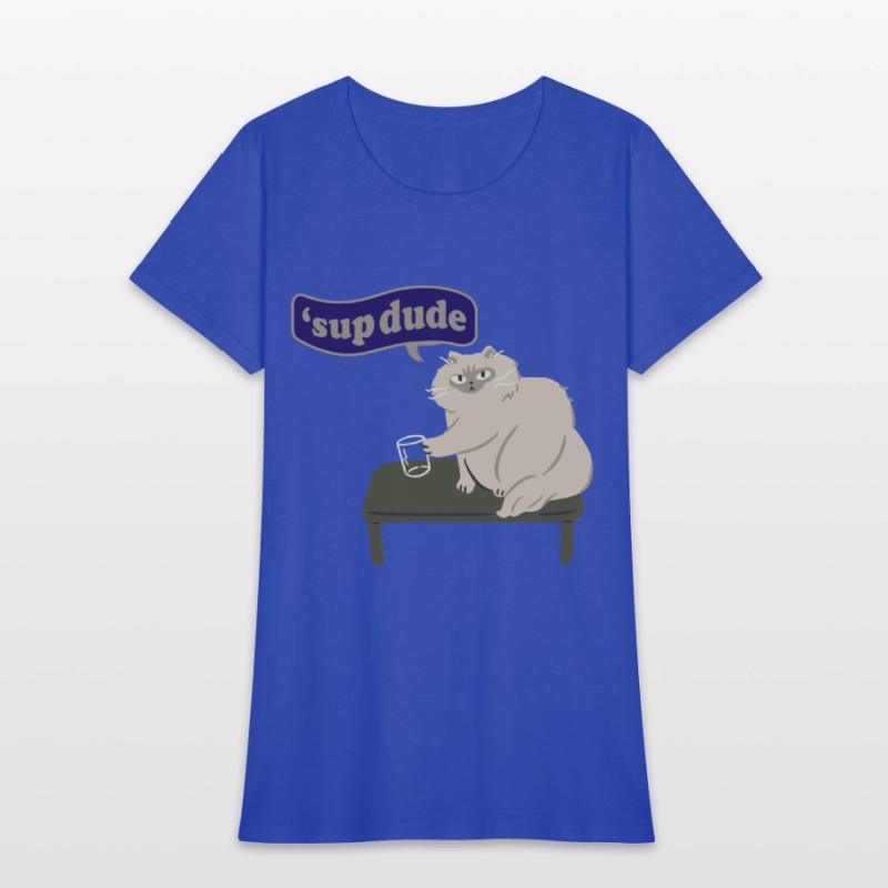 Sup Dude Cat Knocking Vase Over