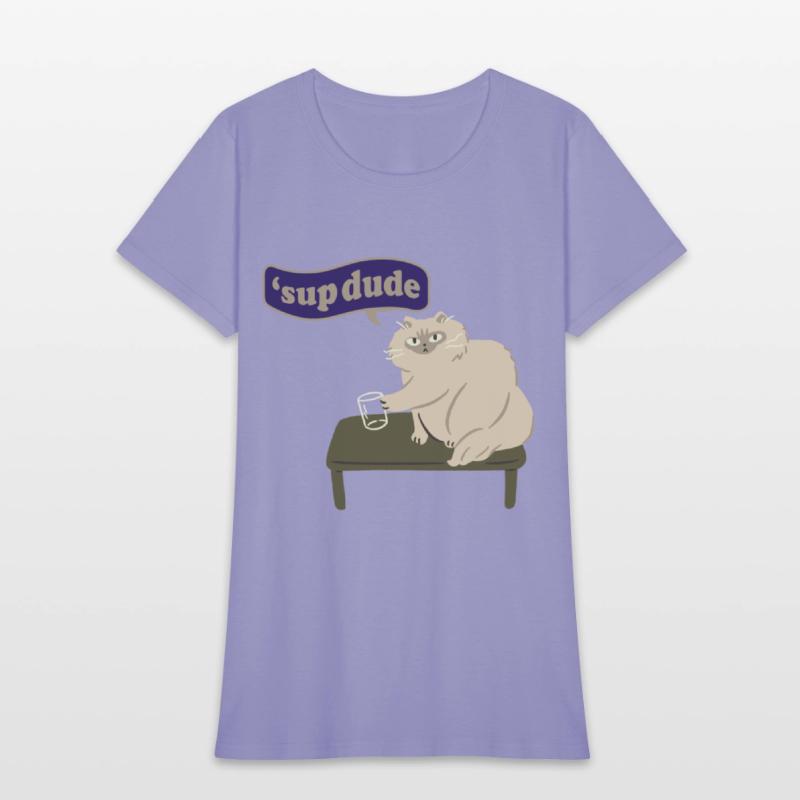 Sup Dude Cat Knocking Vase Over