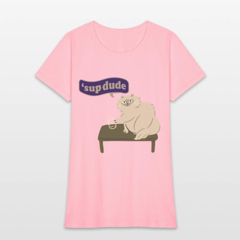 Sup Dude Cat Knocking Vase Over