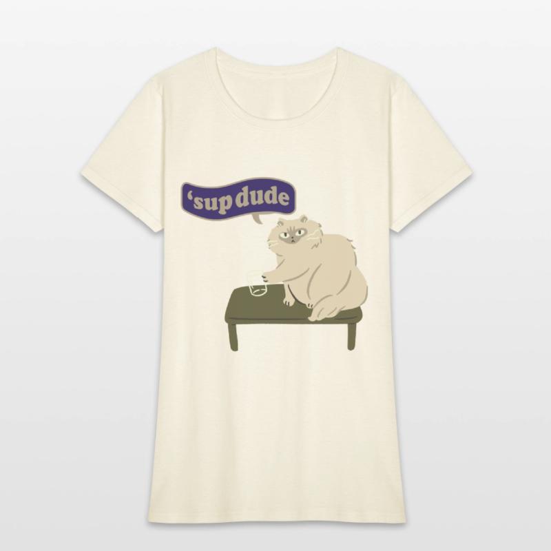 Sup Dude Cat Knocking Vase Over