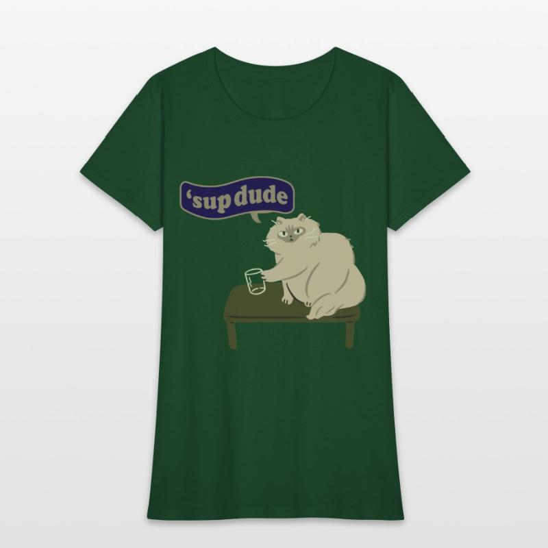 Sup Dude Cat Knocking Vase Over