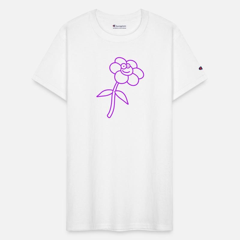 Sweet Flower Spring Summer Nature Funny Cute Face