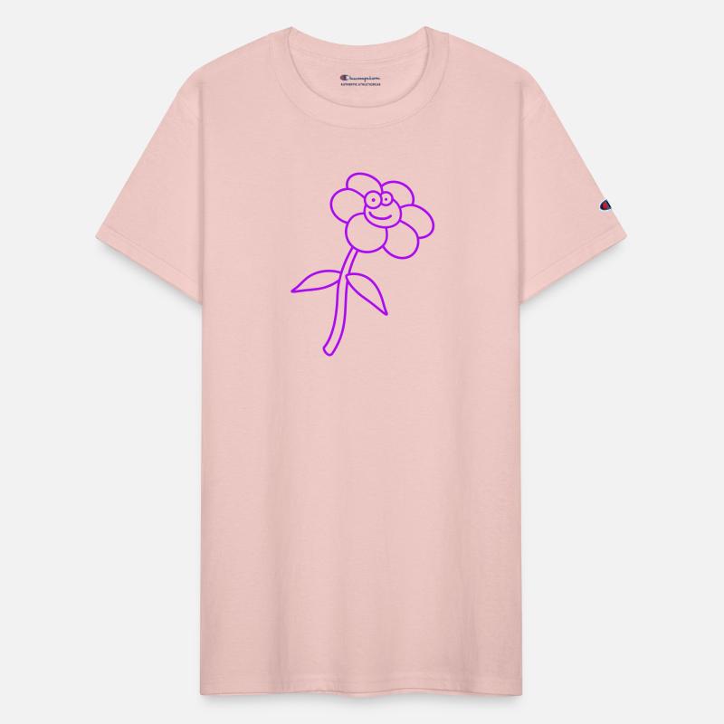 Sweet Flower Spring Summer Nature Funny Cute Face