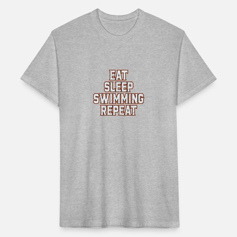 Swimming Repeat : Eat Sleep Swimming