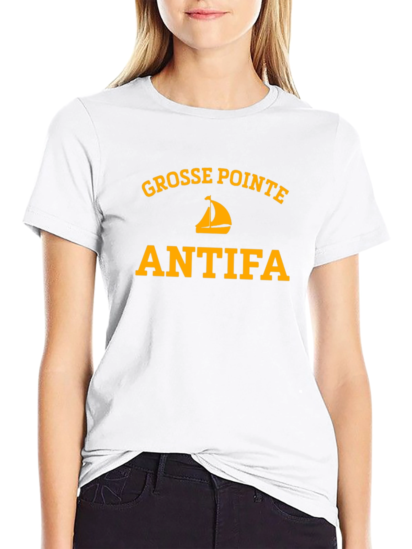 Grosse Pointe Antifa Graphic T-Shirt