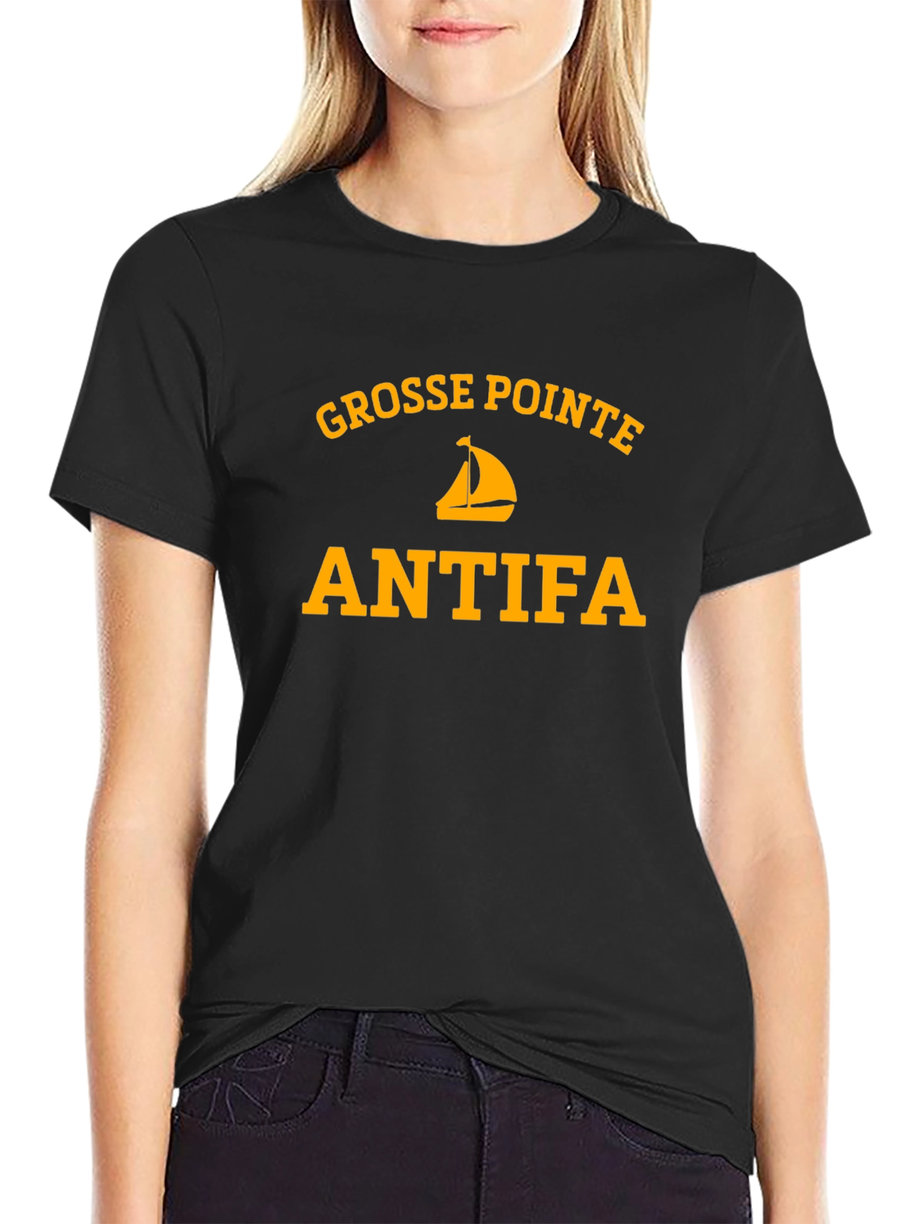 Grosse Pointe Antifa Graphic T-Shirt