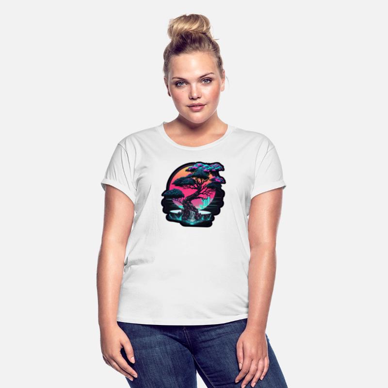 Synthwave Bonsai Tree