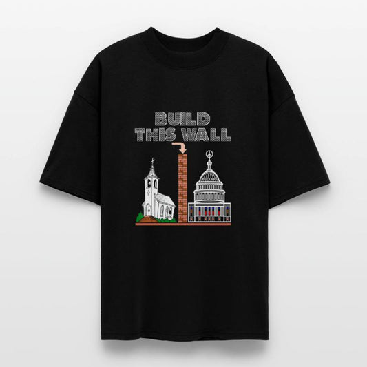 T-Shirt Build a Wall church and state tee gift