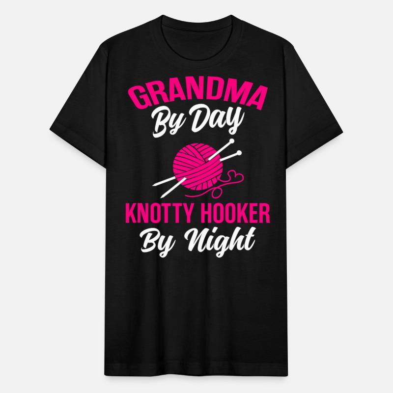 T Shirt for a Grandma who knits sews or crochets