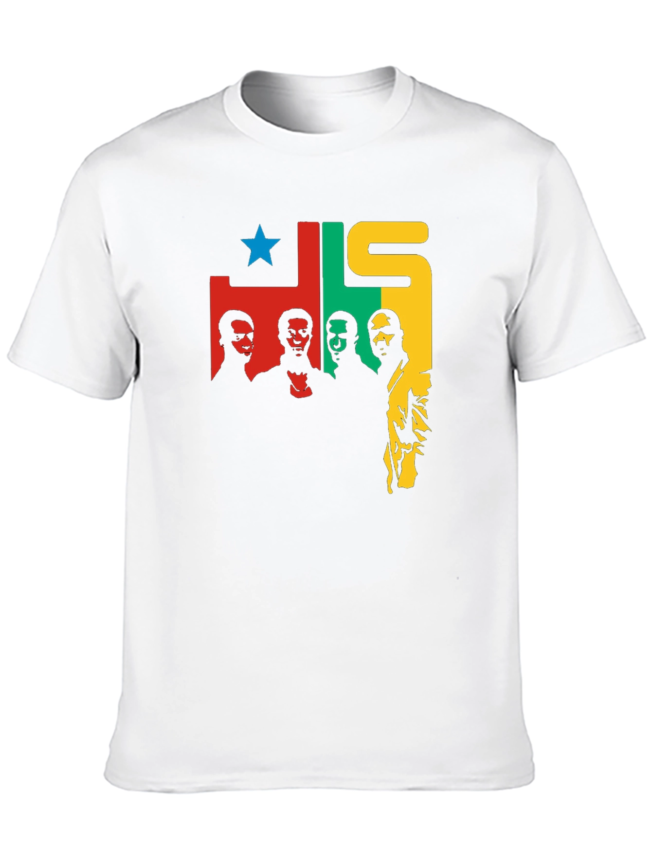 JLS T-Shirt - Black Crew Neck Graphic Tee