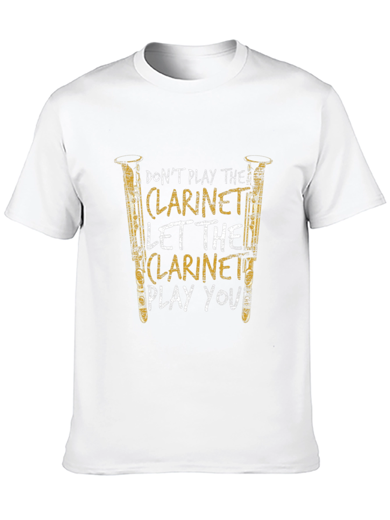 Clarinet Player Graphic T-Shirt - Music Lover Tee