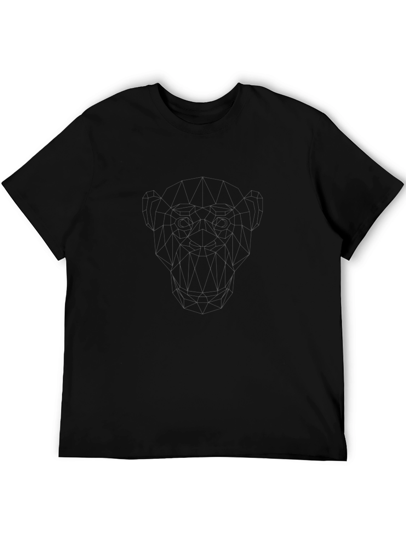 Plain Black Crew Neck T-Shirt