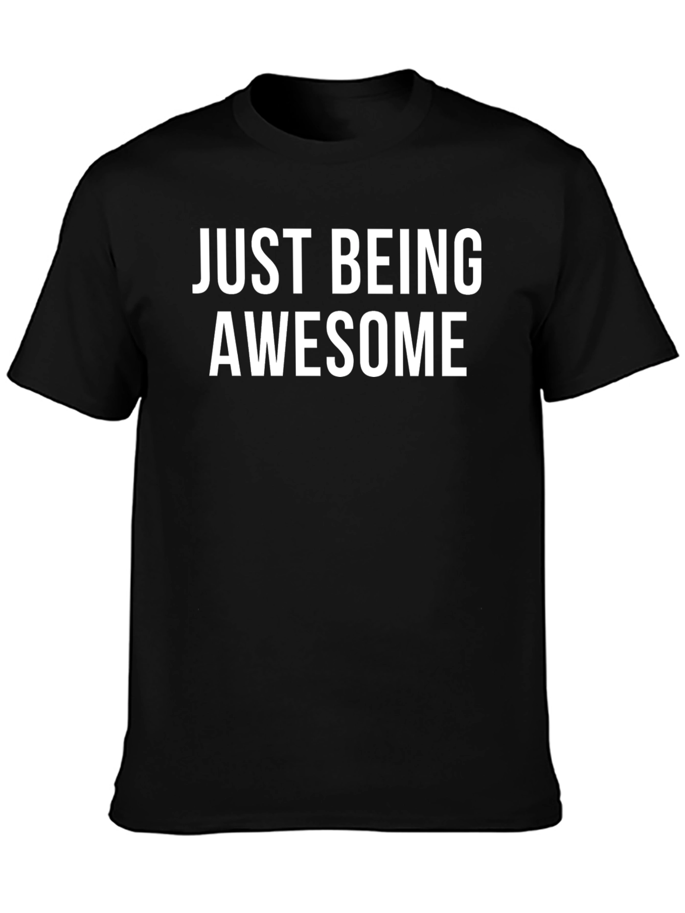 Just Being Awesome Graphic Tee - Mens