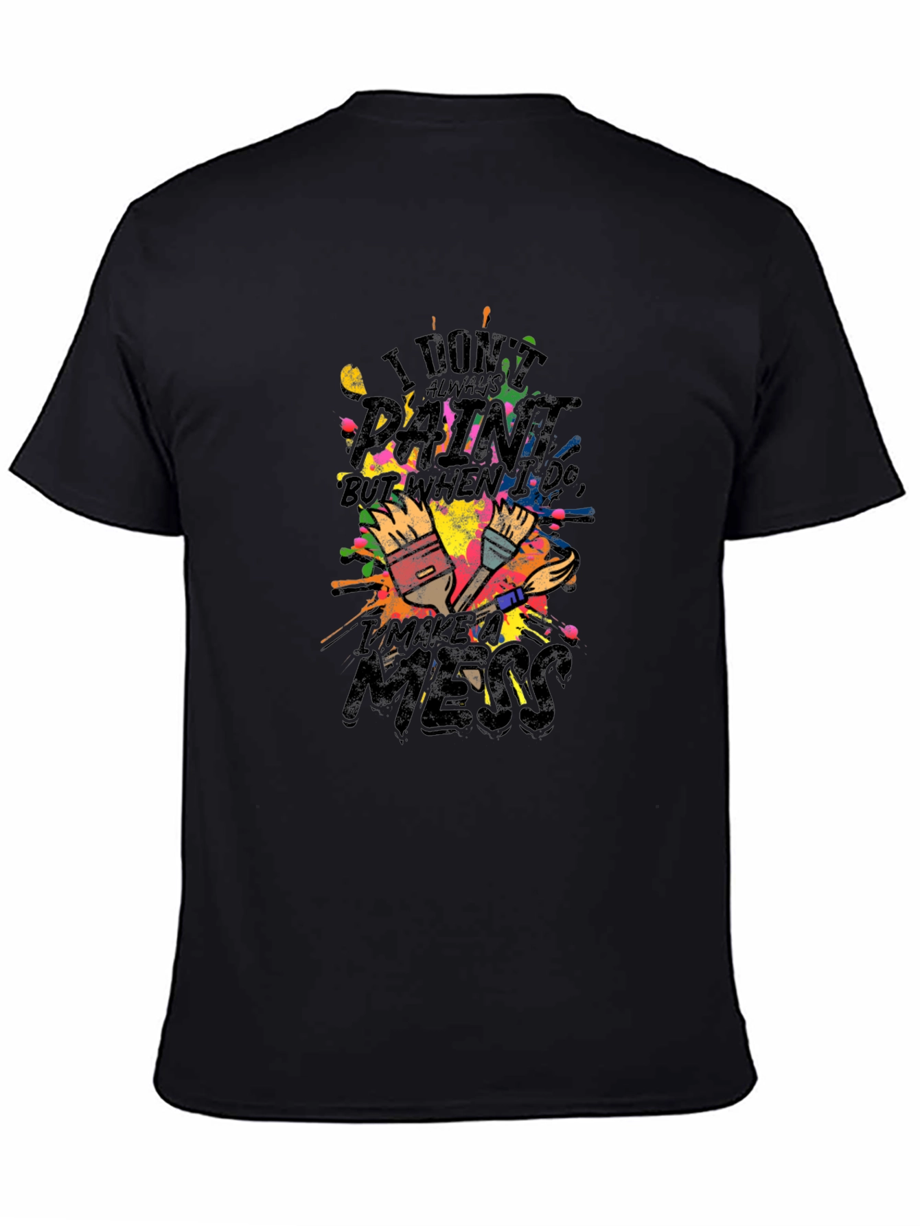 Painters Mess T-Shirt - Artistic Style