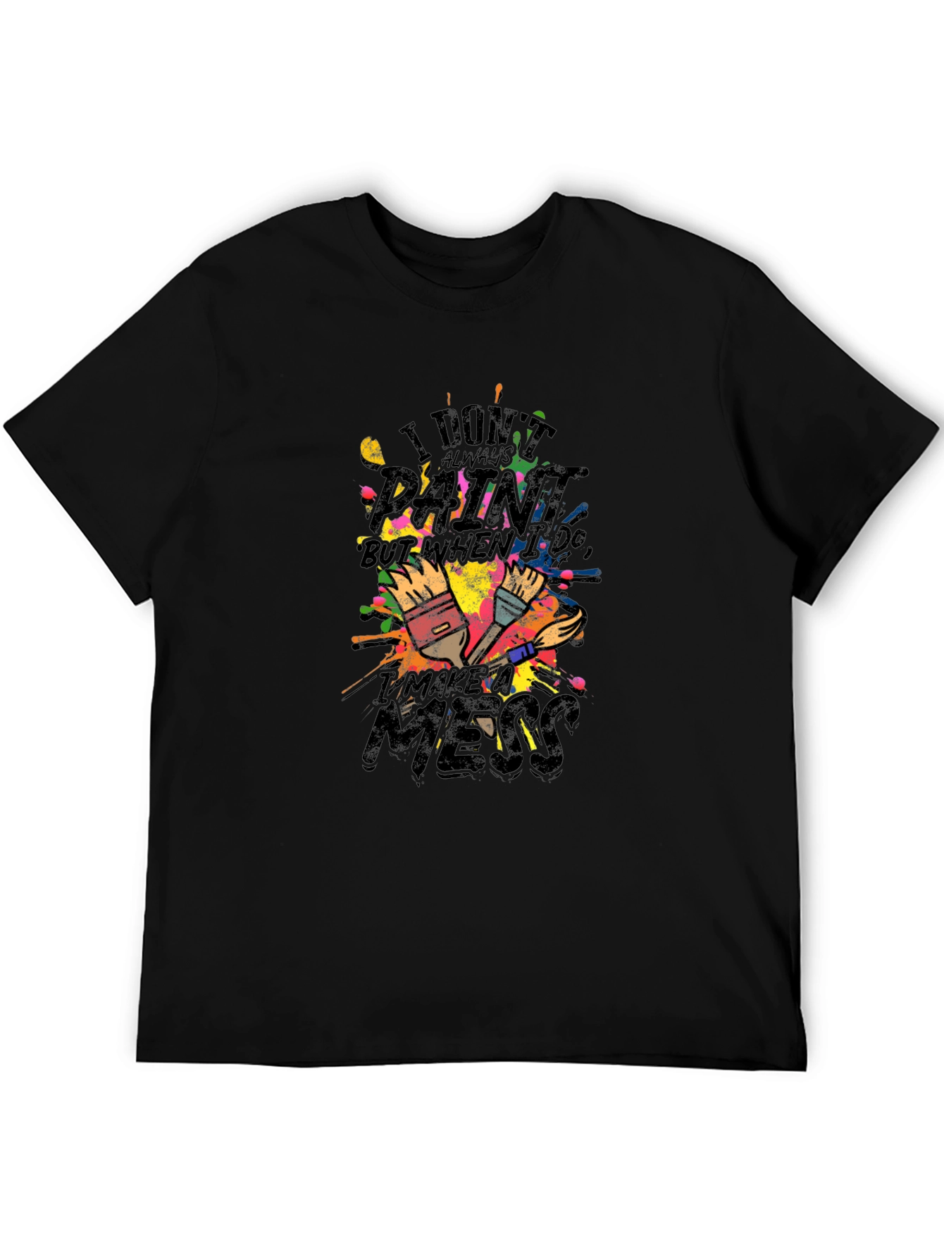 Painters Mess T-Shirt - Artistic Style
