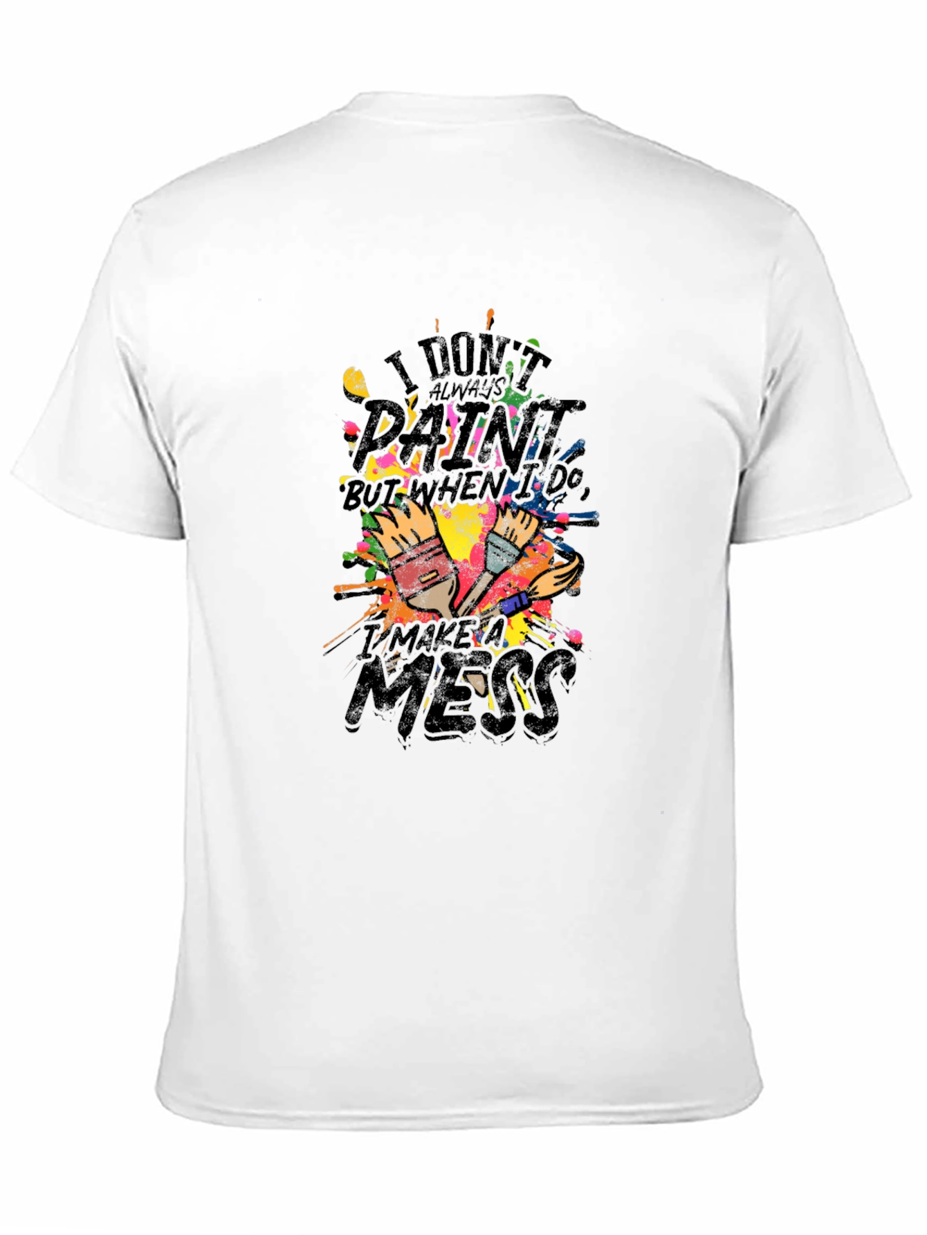 Painters Mess T-Shirt - Artistic Style