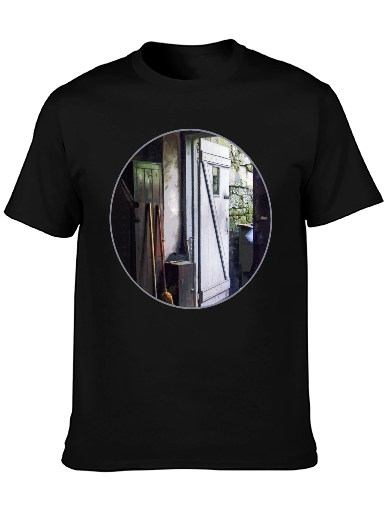 Rustic Doorway Print T-Shirt
