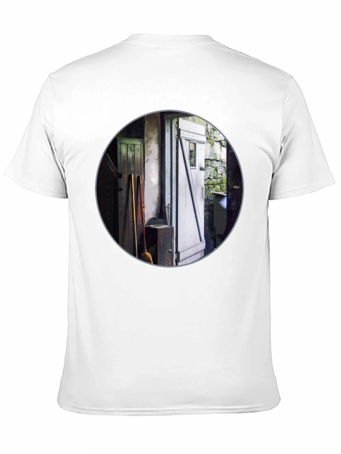 Rustic Doorway Print T-Shirt