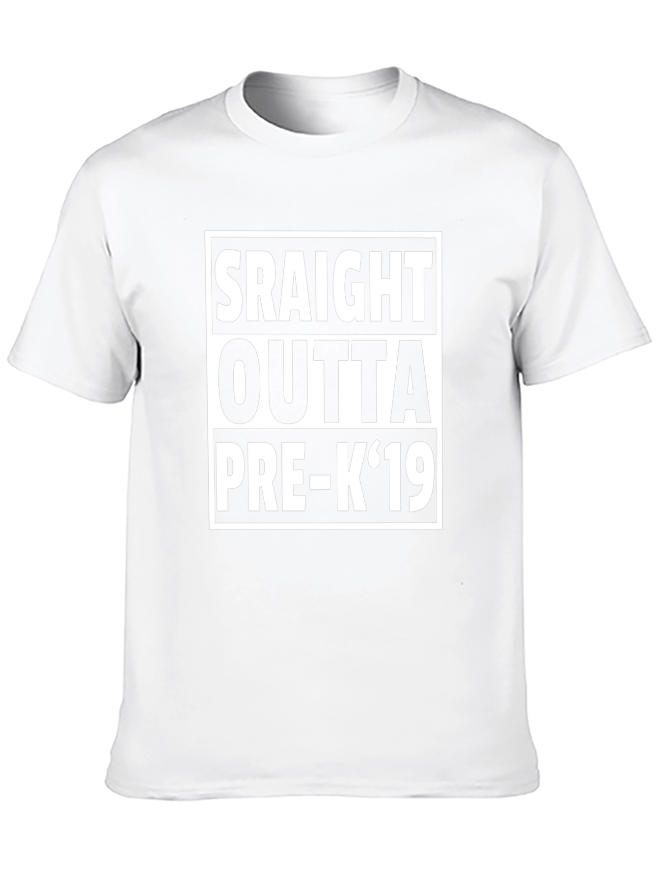 Straight Outta Pre-K 19 Graphic Tee