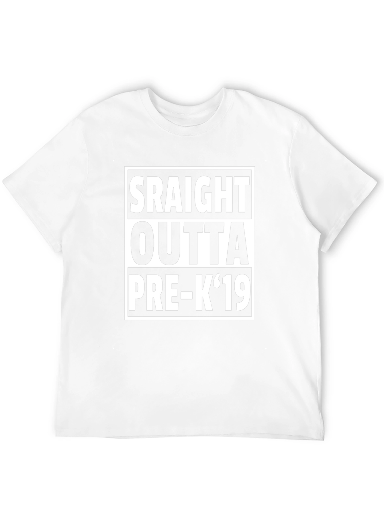 Straight Outta Pre-K 19 Graphic Tee