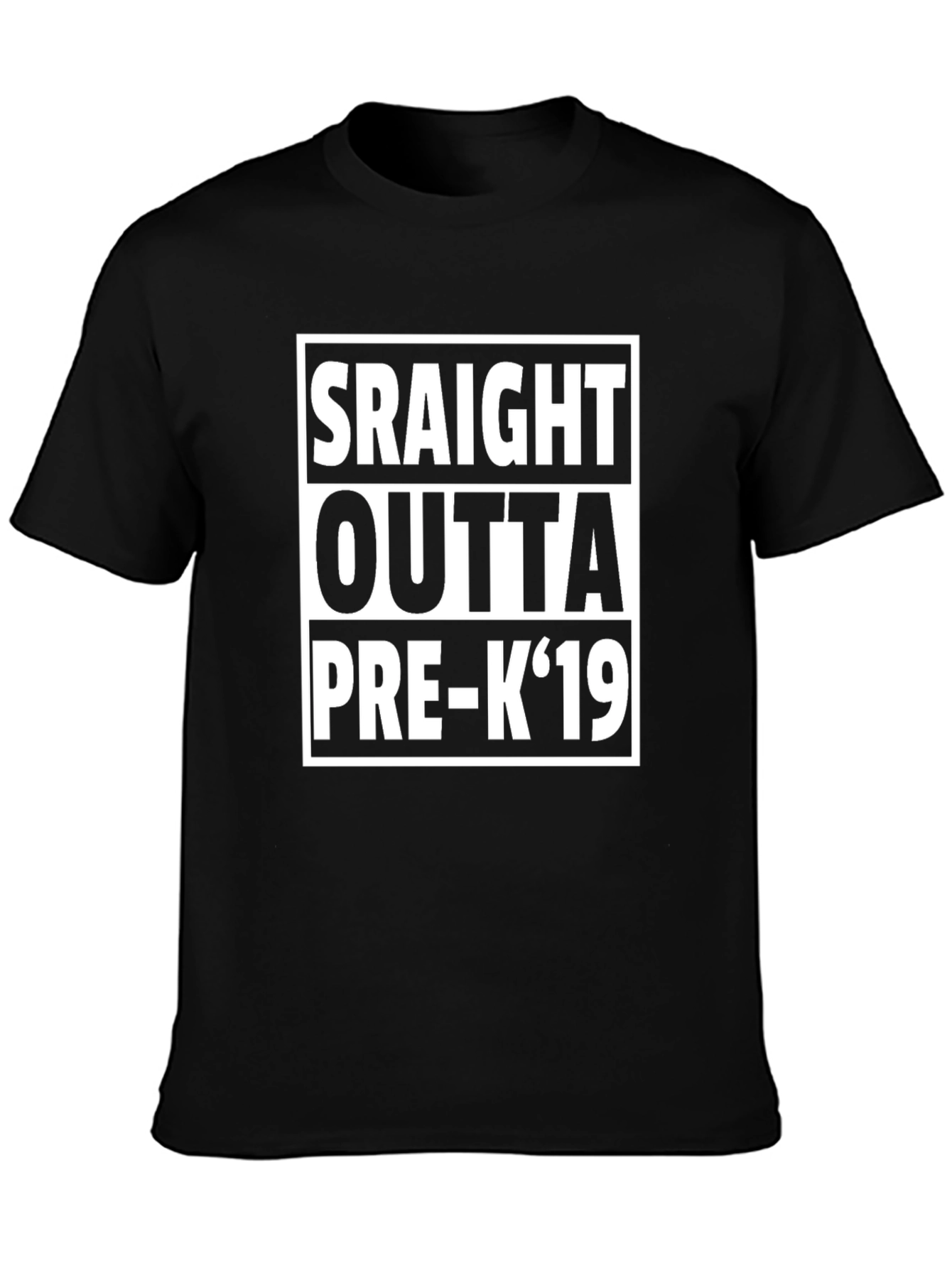 Straight Outta Pre-K 19 Graphic Tee