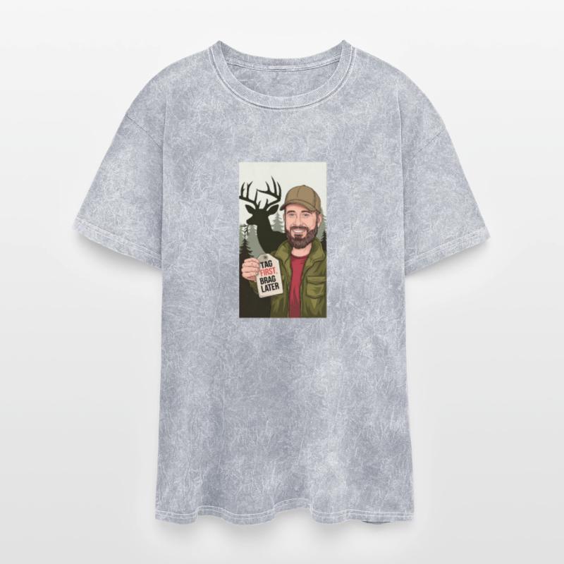 Tag First, Brag Later – Funny Hunter Art