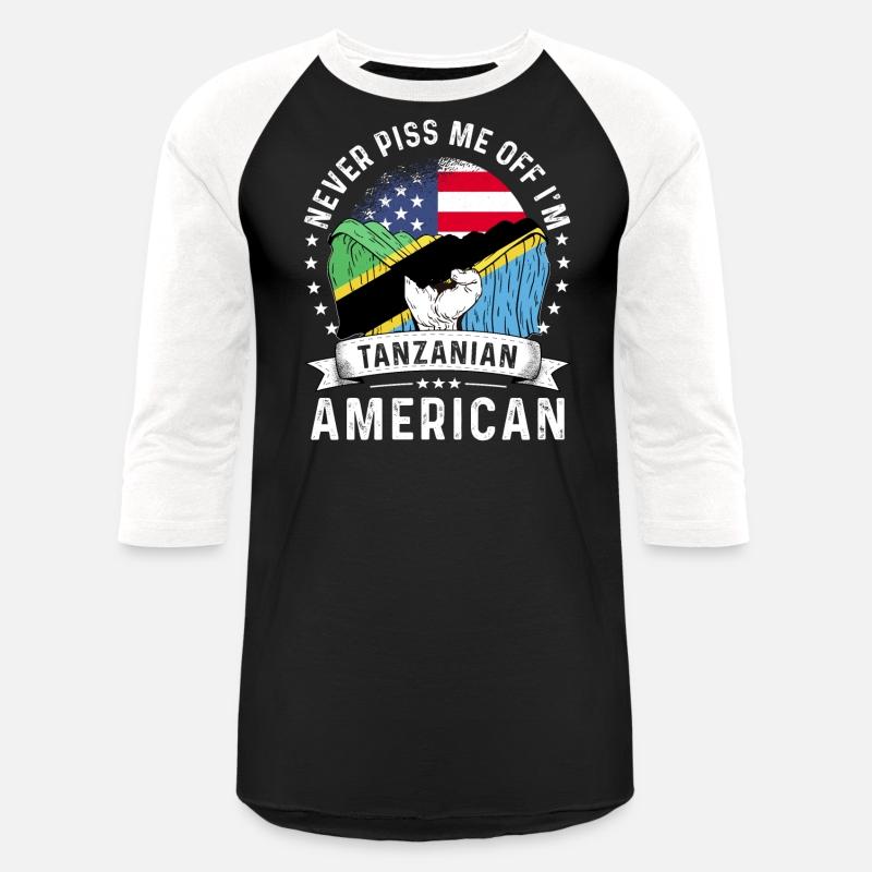 Tanzanian American Patriot Humor Country Flag